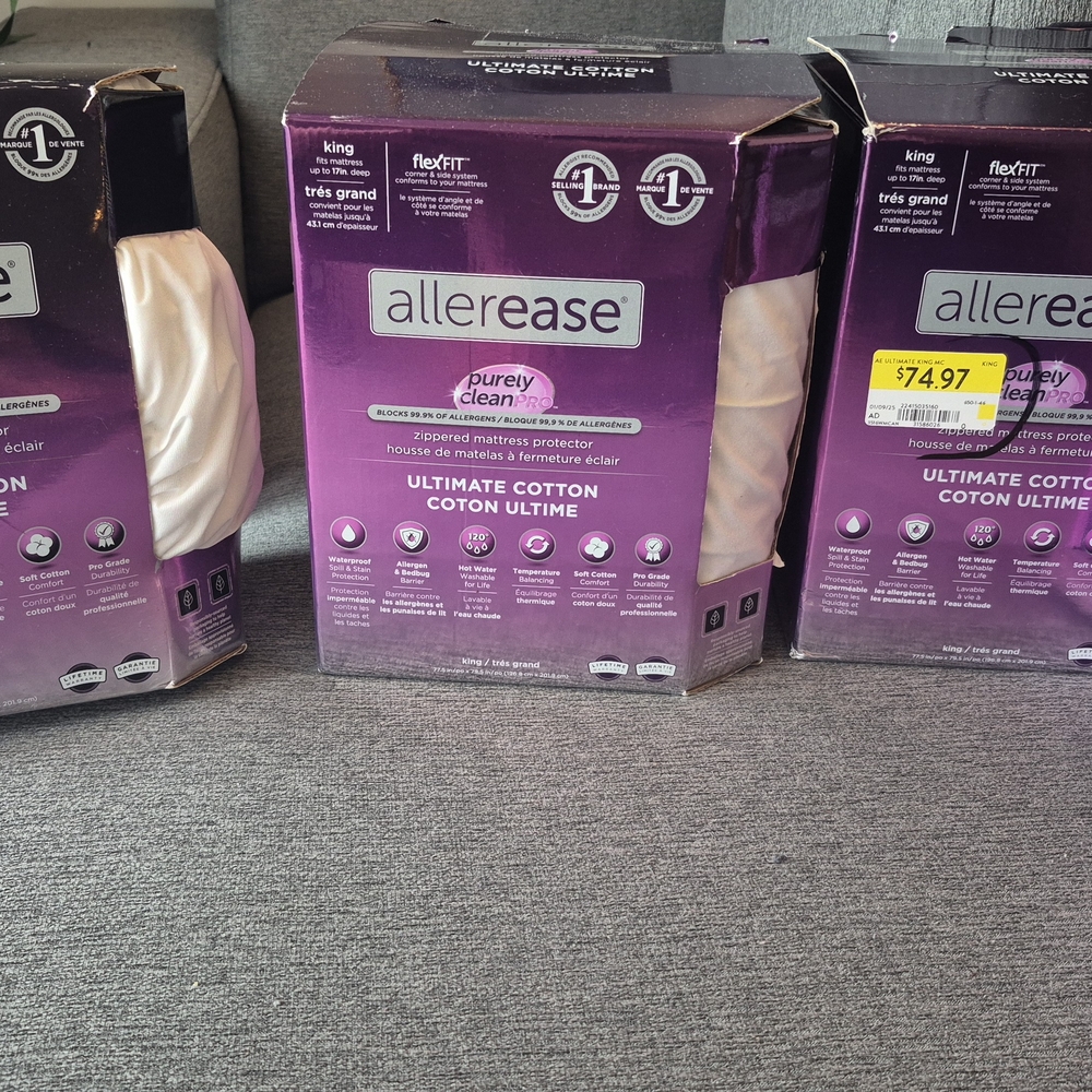 Ultimate Cotton Mattress Protector - White